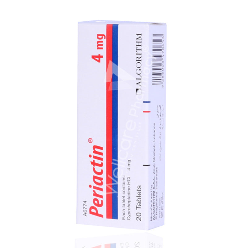Periactin 4Mg Tablets 20'S