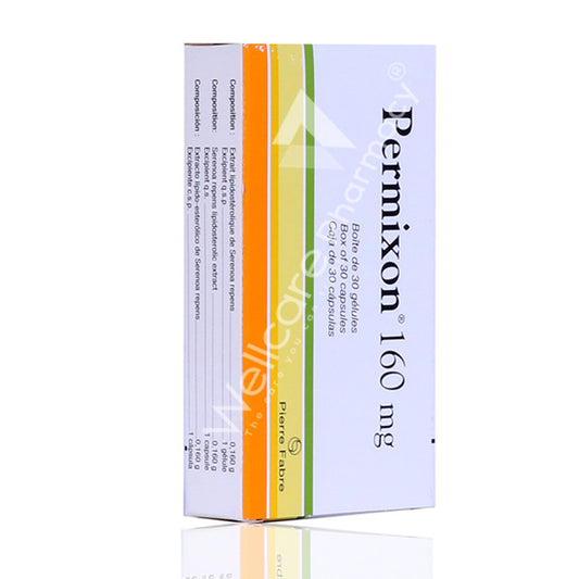 Permixon Capsules 160Mg 30'S