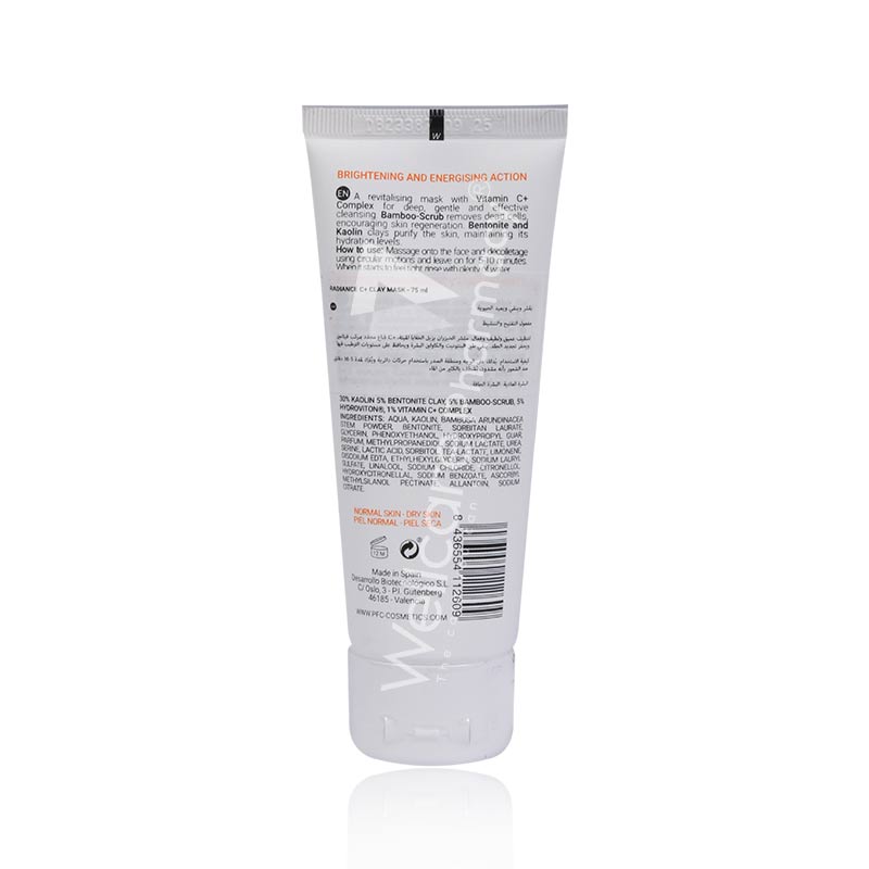 Pfc Cosmetics Radiance C+ Clay Mask 75ml