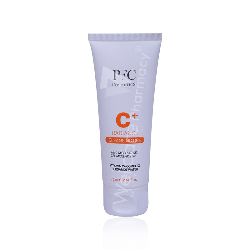 Pfc Cosmetics Radiance C+ Facial Cleansing Gel 75ml - Wellcare Pharmacy
