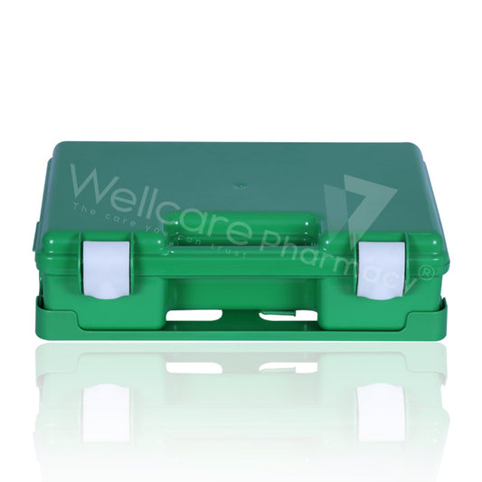 Pharma Pu First Aid Box 50 P With Items Green