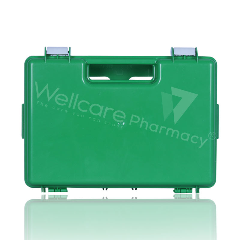 Pharma Pu First Aid Box 50 P With Items Green