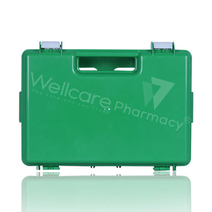 Pharma Pu First Aid Box 50 P With Items Green