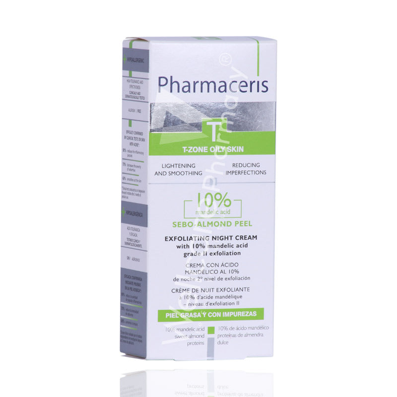 Pharmaceris T-Z Sebo Almond Peeling Night Cream 50Ml