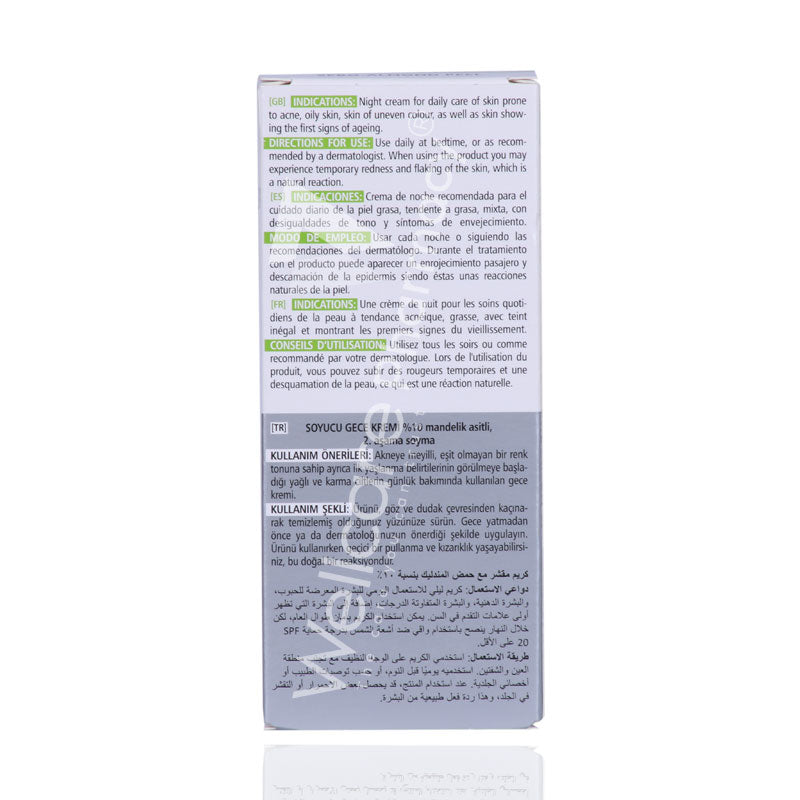 Pharmaceris T-Z Sebo Almond Peeling Night Cream 50Ml