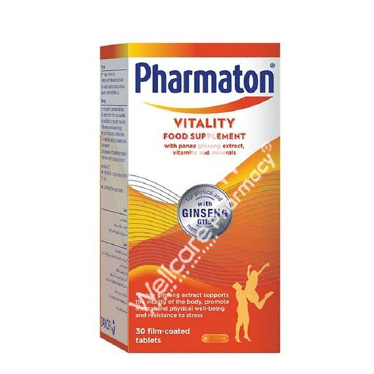 Pharmaton Vitality Tablets 30'S