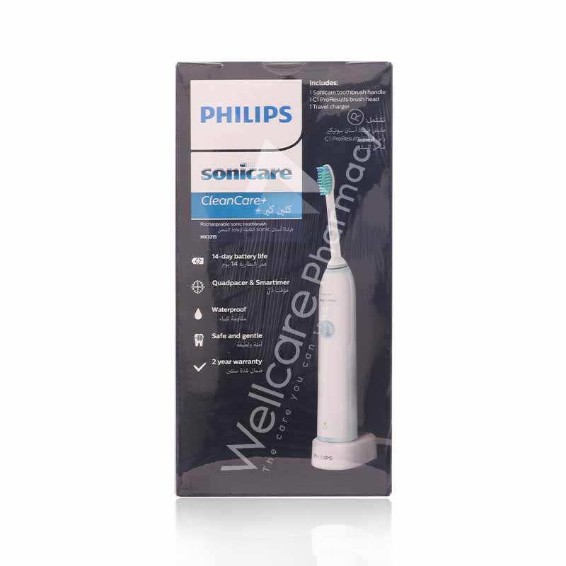Philips Sonicare Cleancare+ Rechargeable Toothbrush-Hx3215/08