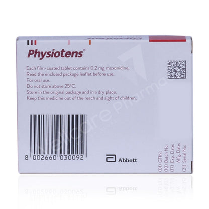 PHYSIOTENS .2MG TAB 28'S