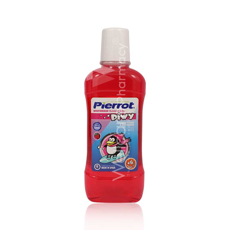 Pierrot Piwy Mouthwash 500Ml +6 Years Pierrot Piwy Mouthwash 500Ml +6 Years