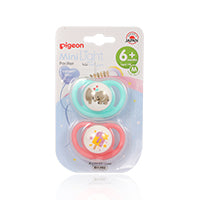 Pigeon Minilight Pacifer Double Girl Ice Cream & Elephant 6+M (M)