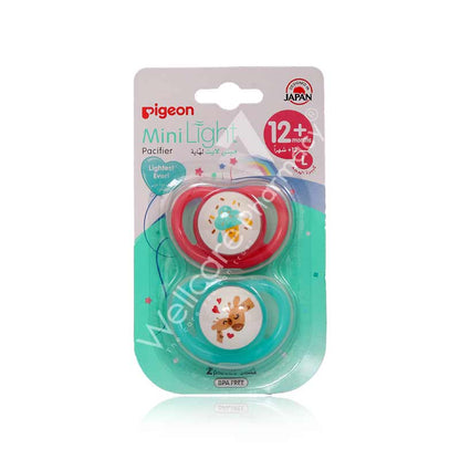 Pigeon Minilight Pacifer Double Girl Ice Cream & Giraffe 12+m (L)