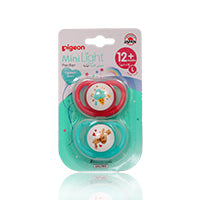 Pigeon Minilight Pacifer Double Girl Ice Cream & Giraffe 12+m (L)
