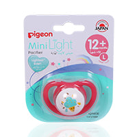 Pigeon Minilight Pacifier Single 12 Months Plus Girl Ice Cream