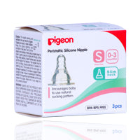 Pigeon Silicon Nipple 3'S Small