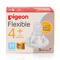Pigeon Silicon Nipples 3'S Medium
