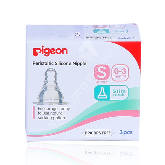 Pigeon Silicone Nipple 3'S