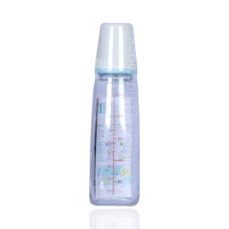 Pigeon Soft Touch Glass Bottle 240Ml