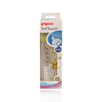 Pigeon Soft Touch Glass Bottle  240Ml