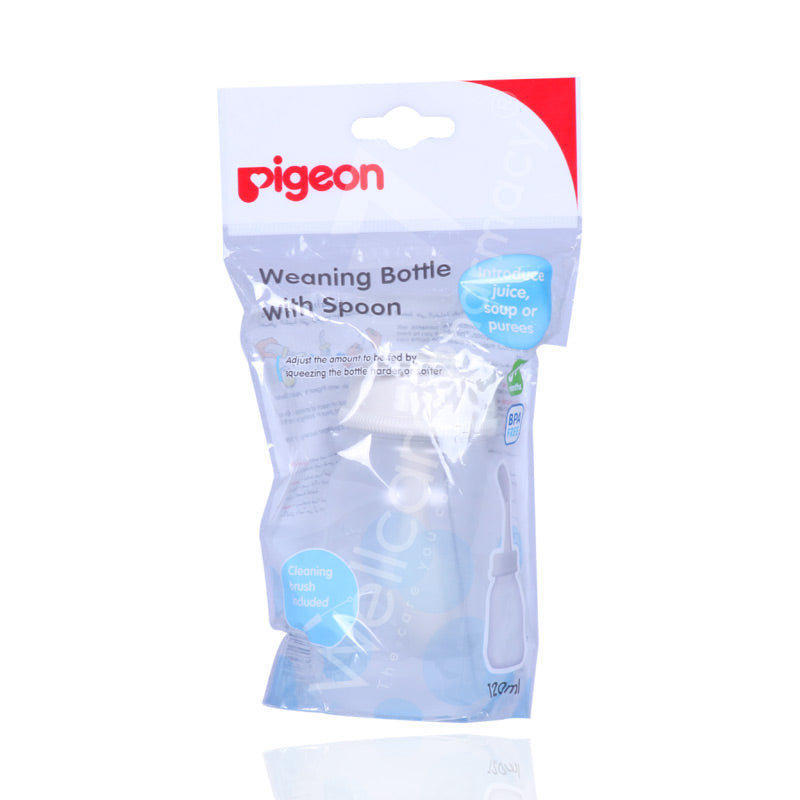 Pigeon Weaning Bottle With Spoon 120Ml
