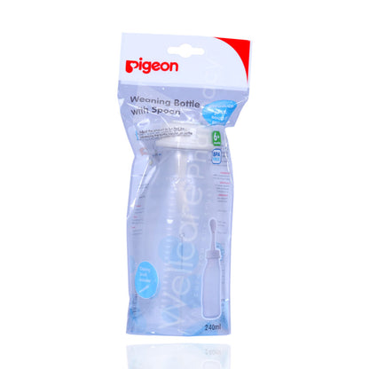 Pigeon Weaning Bottle With Spoon 240Ml