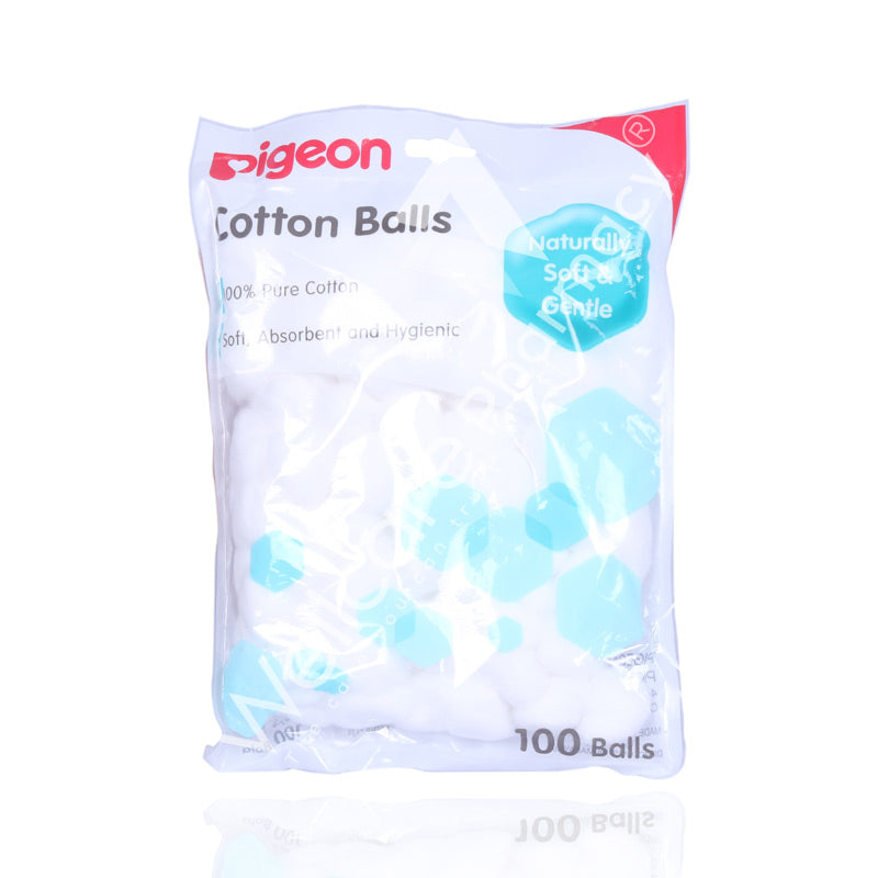 Pigeon White Cotton Balls 100'S 10894P