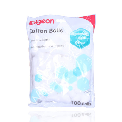 Pigeon White Cotton Balls 100'S 10894P