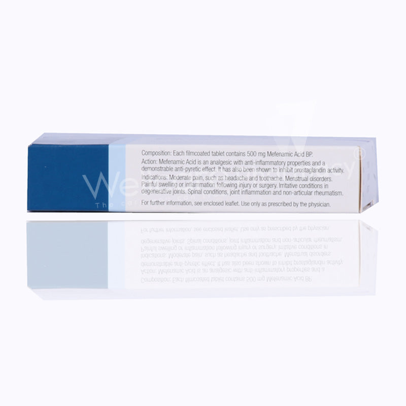 Ponstan Forte 500Mg Tablets 20'S