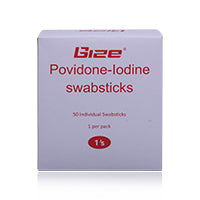 POVIDONE IODINE SWAB STICK 50'S