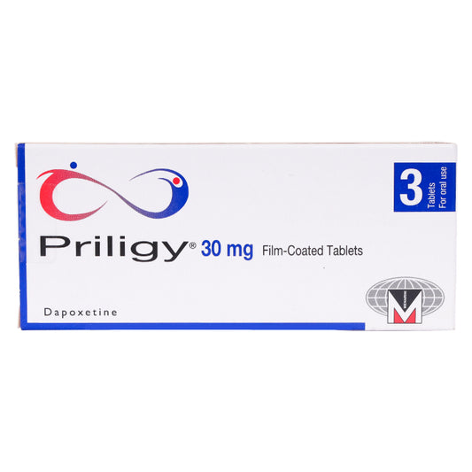 PRILIGY 30MG TABLETS 3'S