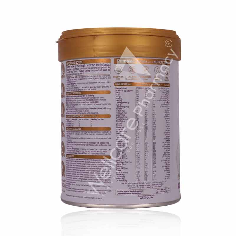 Primalac Ultima Ar2 6-12Months Milk Powder 400G