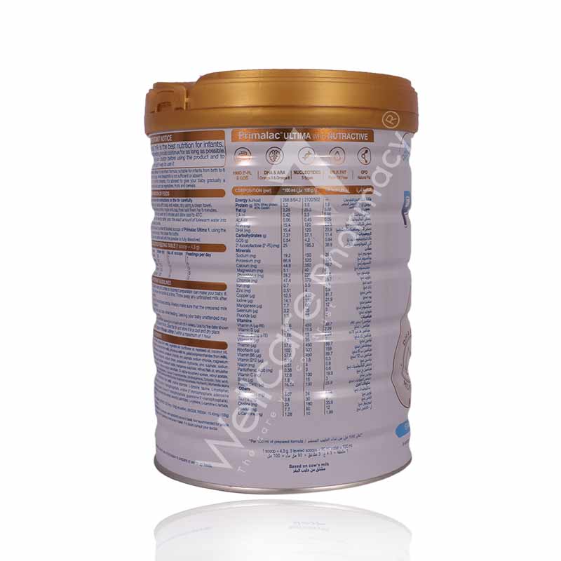 Primalac Ultima No1 0-6Months Milk Powder 900G