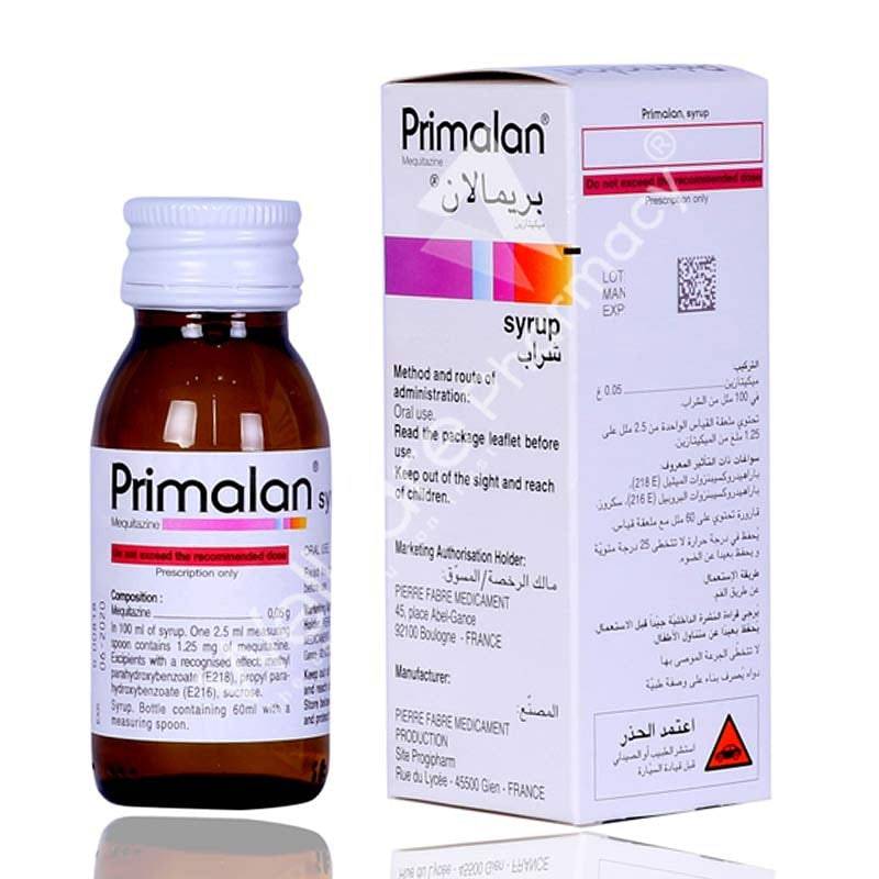 Primalan 30Mg Syrup 60Ml – Wellcare Pharmacy