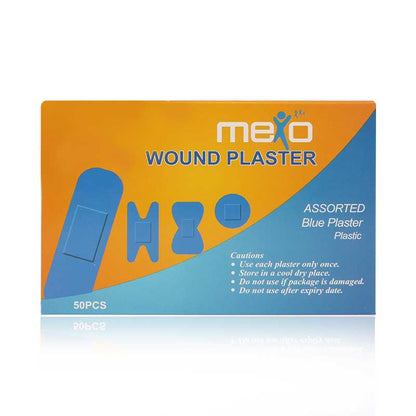 Prime Blue Wound Plaster Assorted 50'S