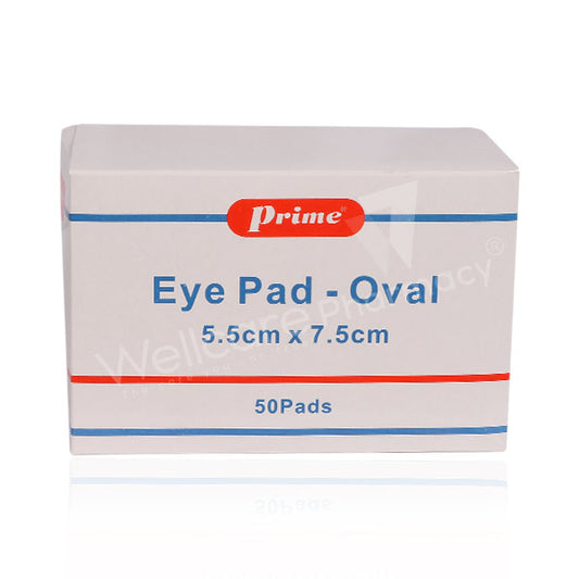 Prime Eye Pad Oval 5.5X7.5Cm 50'S