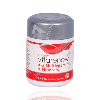 Principle Health Vitarenew A-Z Multivitamins & Minerals Tablets 30'S