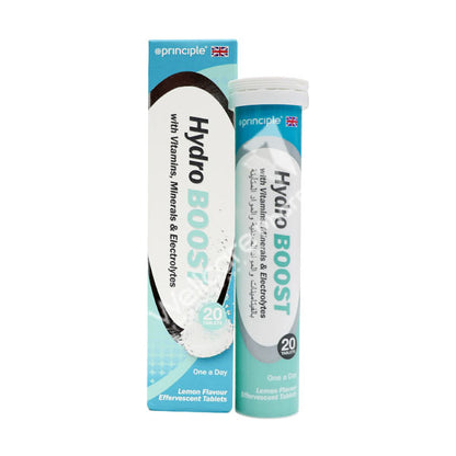Principle Healthcare Hydro Boost Effervescent Tablets 20'S