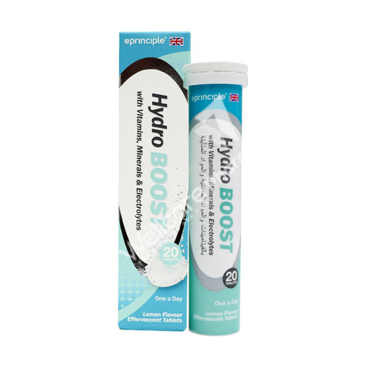 Principle Healthcare Hydro Boost Effervescent Tablets 20'S