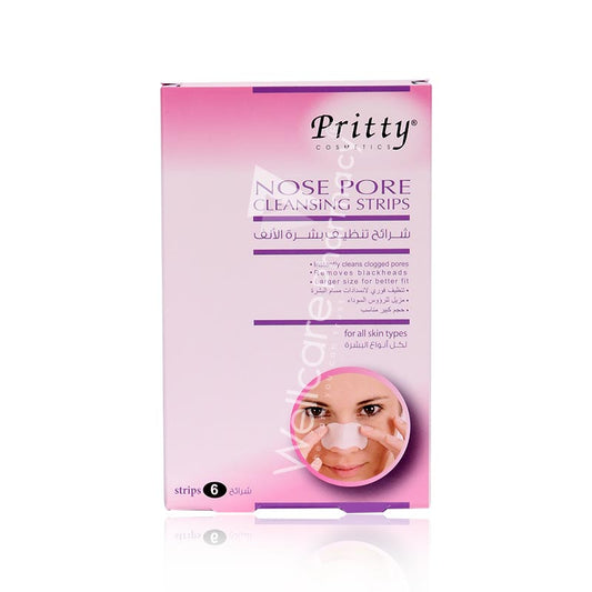 Pritty Nose Pore Cleansig Strips 6'S