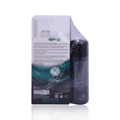 Prorino Long Power Delay Spray 15ml + Glide Sil.Based Lubricant 50ml