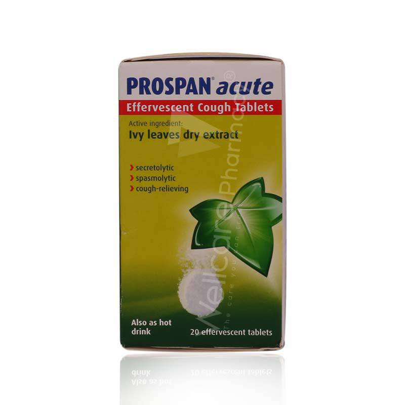 Prospan Acute Effervescent Tablets 20'S – Wellcare Pharmacy