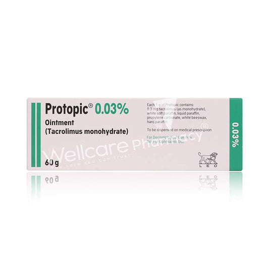 Protopic 0.03% Ointment 60g - Wellcare Pharmacy