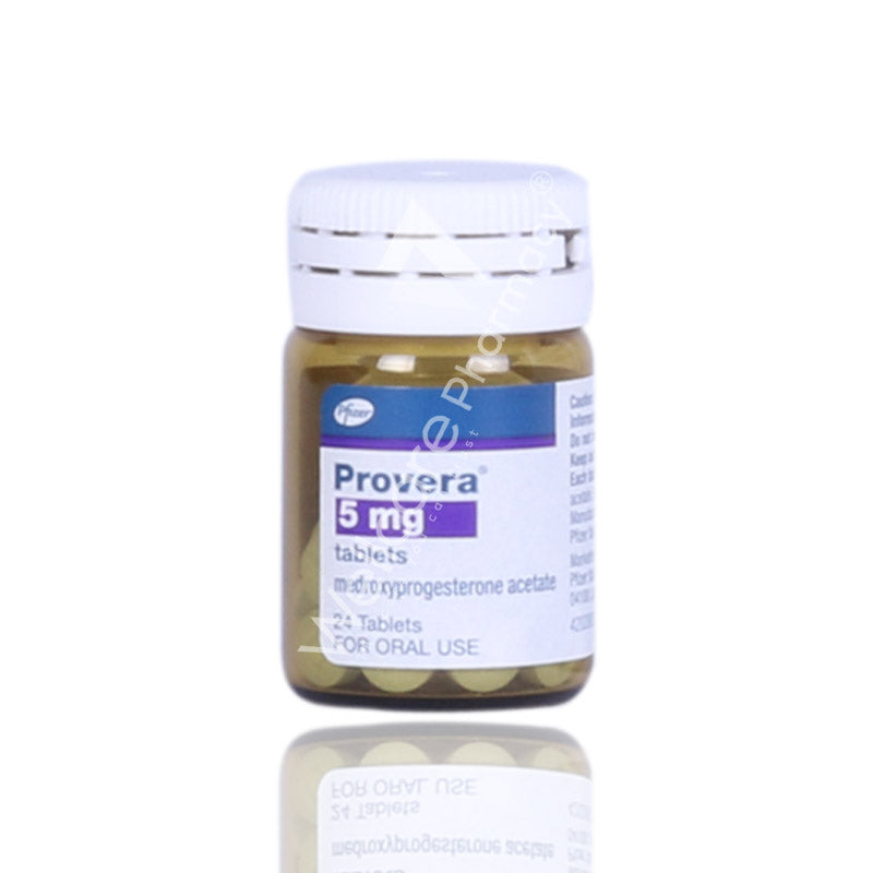 Provera 5mg Tablets 24'S