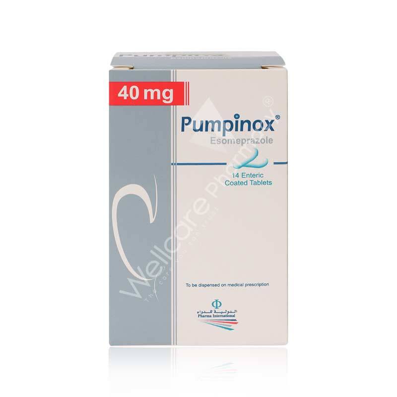 Pumpinox 40Mg Tablets 14'S Pumpinox 40Mg Tablets 14'S