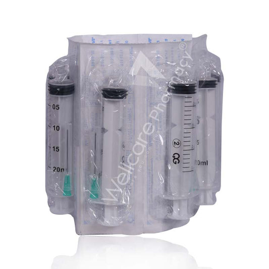 Q-Ject Disposable Syringe 20Ml 100'S