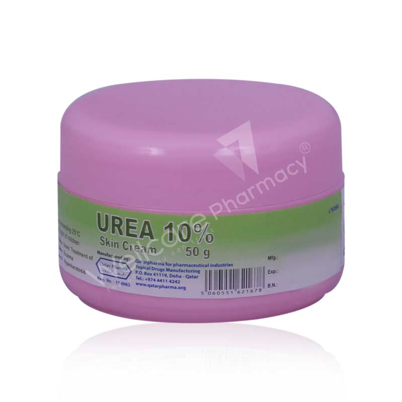 QATAR PHARMA UREA 10% SKIN CREAM 50G