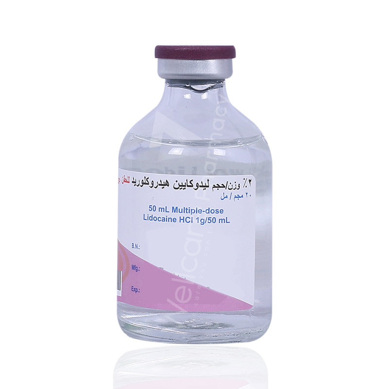 Qatar Pharmalidocaine 2% Vial 50Ml