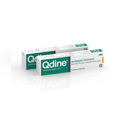 Qdine Antiseptic Ointment 20g - Wellcare Pharmacy