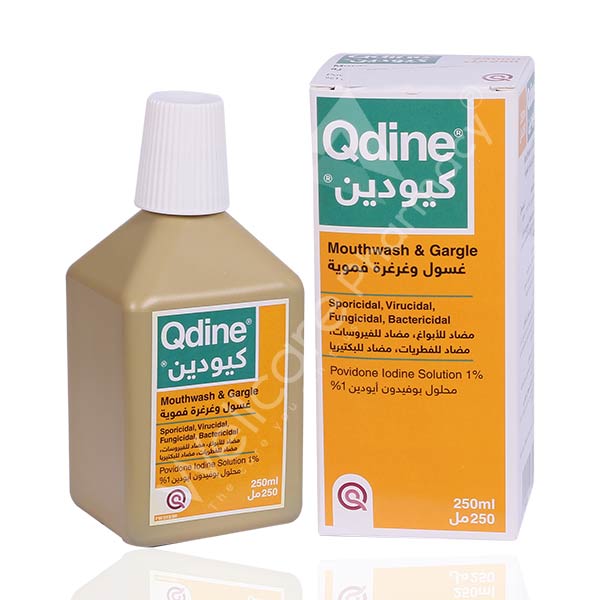 QDINE MOUTH WASH 250ML