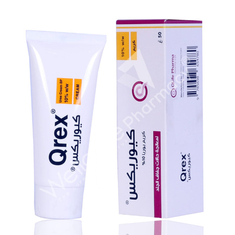 Qrex Urea 10% Cream 50gm