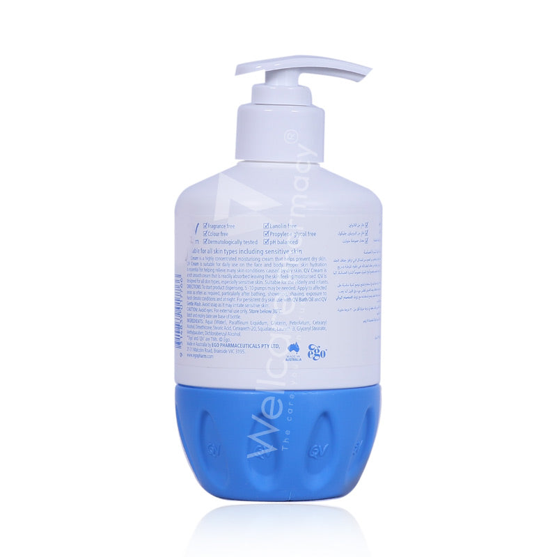 Qv Cream Pump 250Gm